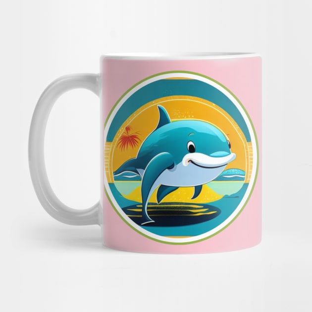 Cuddly baby dolphin by ShopColDigital